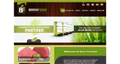 Desktop Screenshot of beroxfood.com